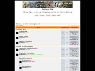 Free forum : Ashhurst Mtg