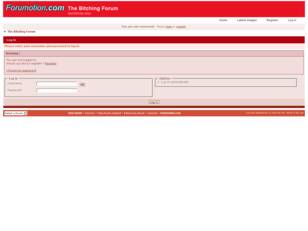Free forum : The Bitching Forum